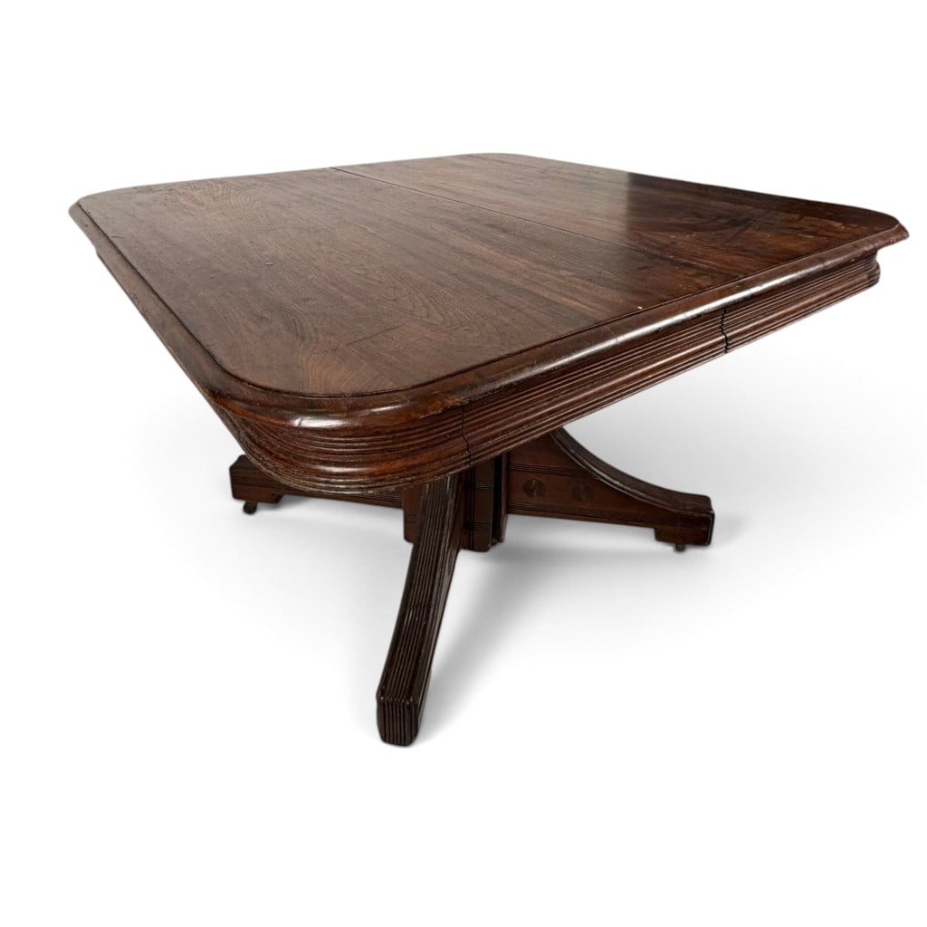 Eastlake Walnut Extension Dining Table - 3