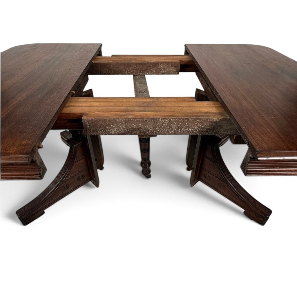 Eastlake Walnut Extension Dining Table - 5