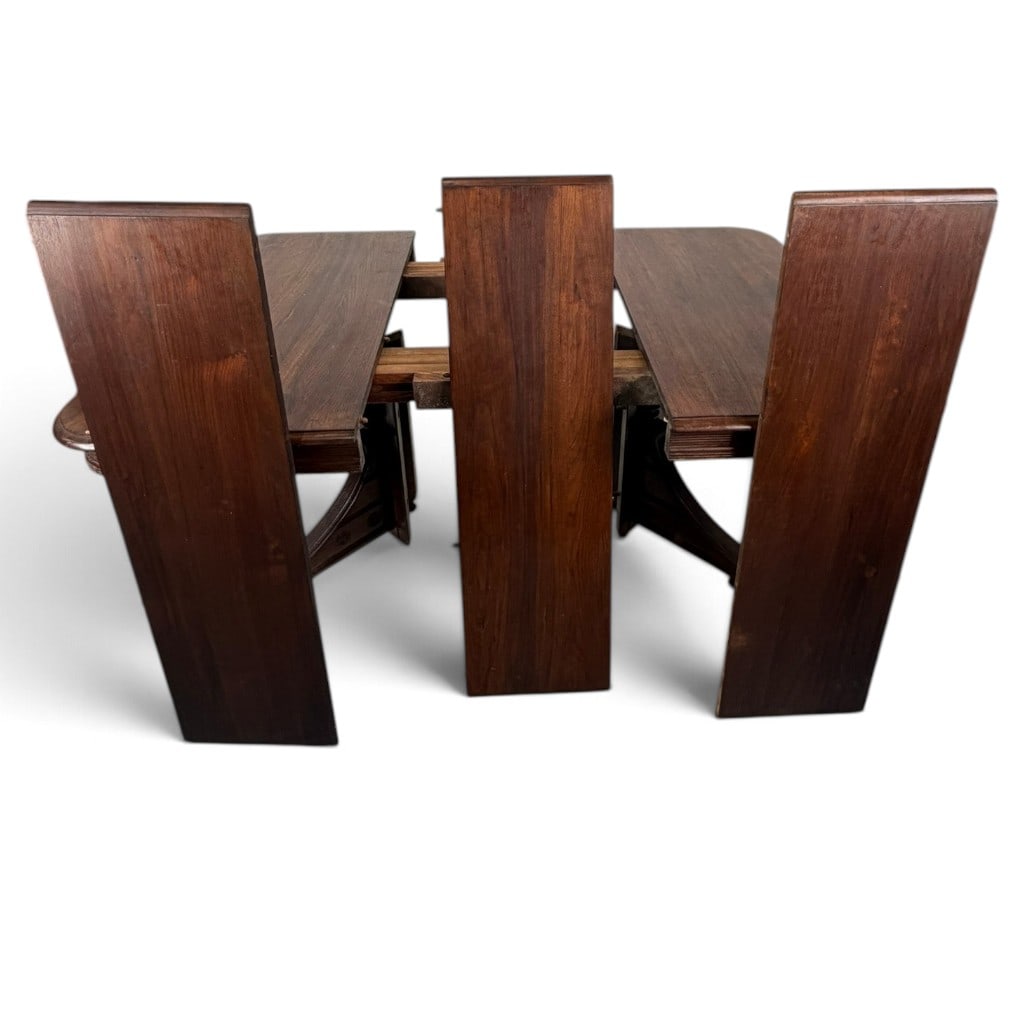 Eastlake Walnut Extension Dining Table - 6