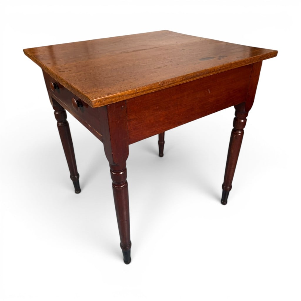 Sheraton Cherry One-Drawer Stand - 4