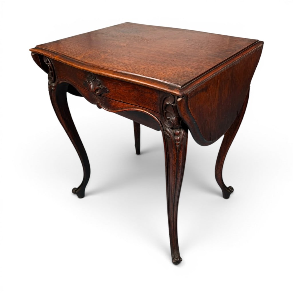 Rococo Revival Rosewood Work Table - 2