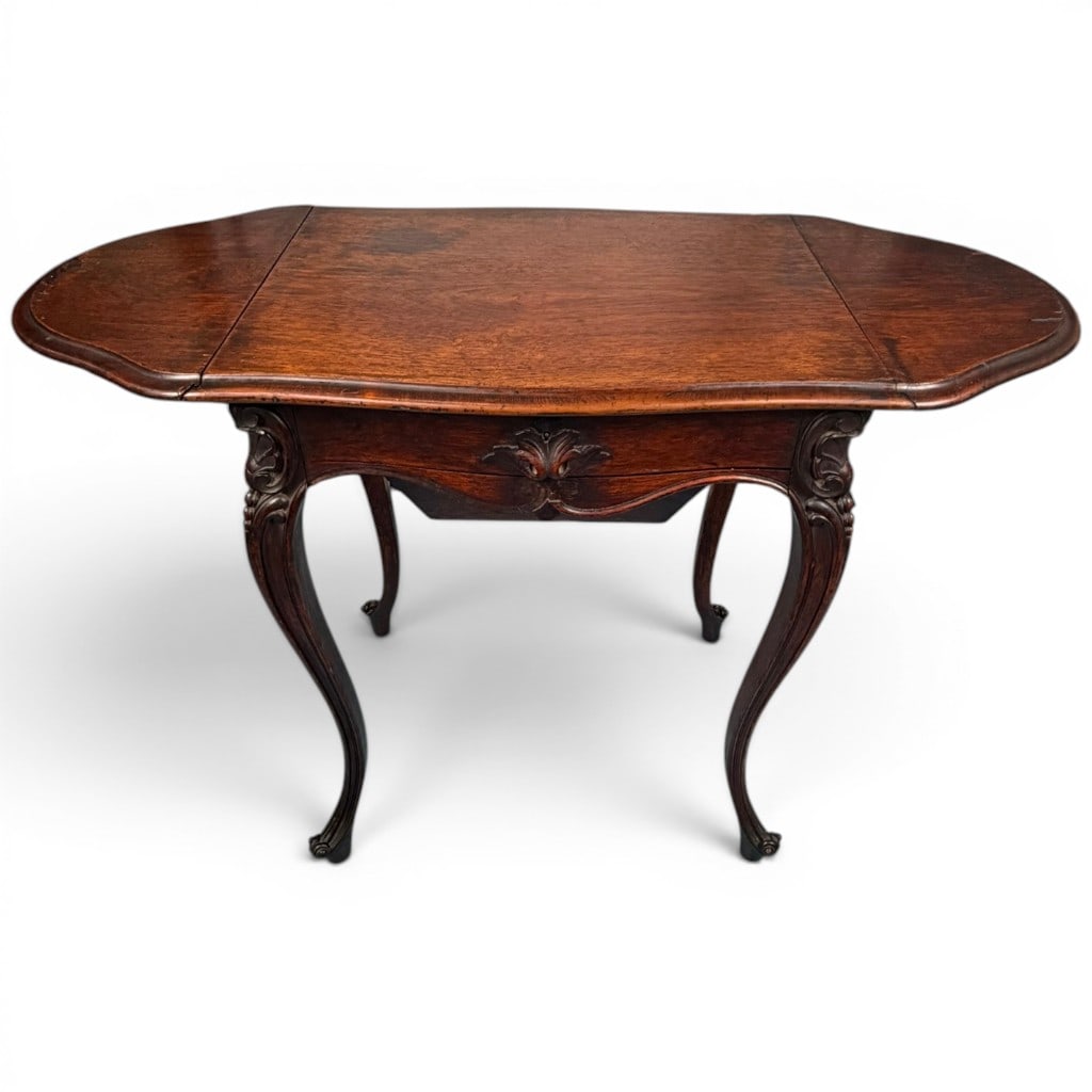 Rococo Revival Rosewood Work Table - 6