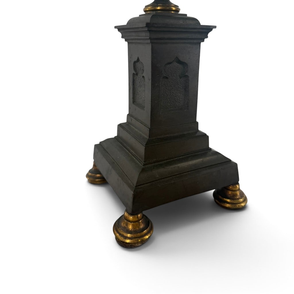 Classical Double-Arm Argand Lamp, Electrified - 6