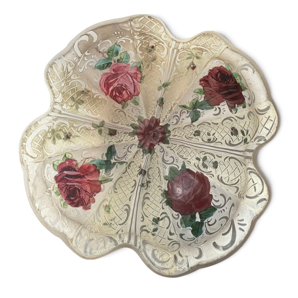 Pairpoint C3063 Rose Puffy Table Lamp - 6