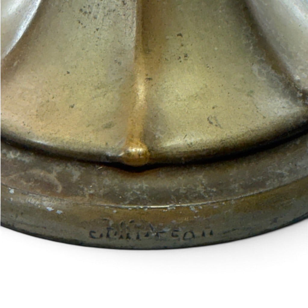 Jefferson Reverse-Painted Landscape Lamp - 8