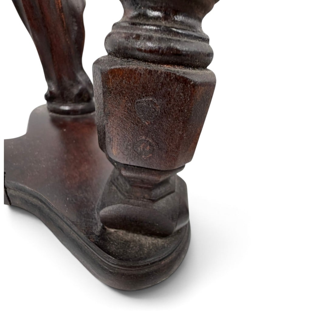 Continental Caryatid Marble-Top Console - 6