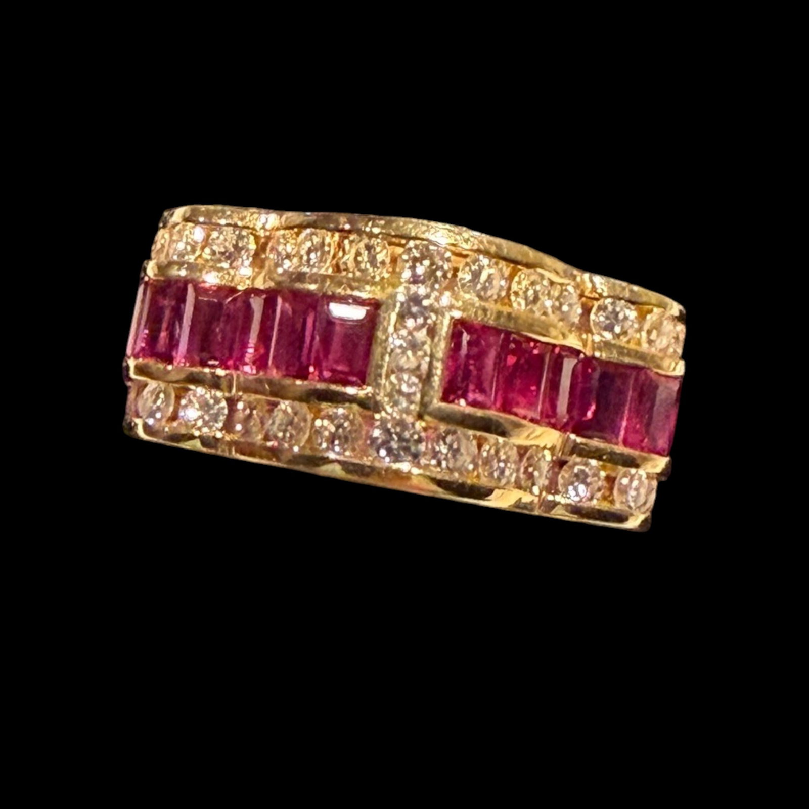 18K Ruby and Diamond Ring - 3