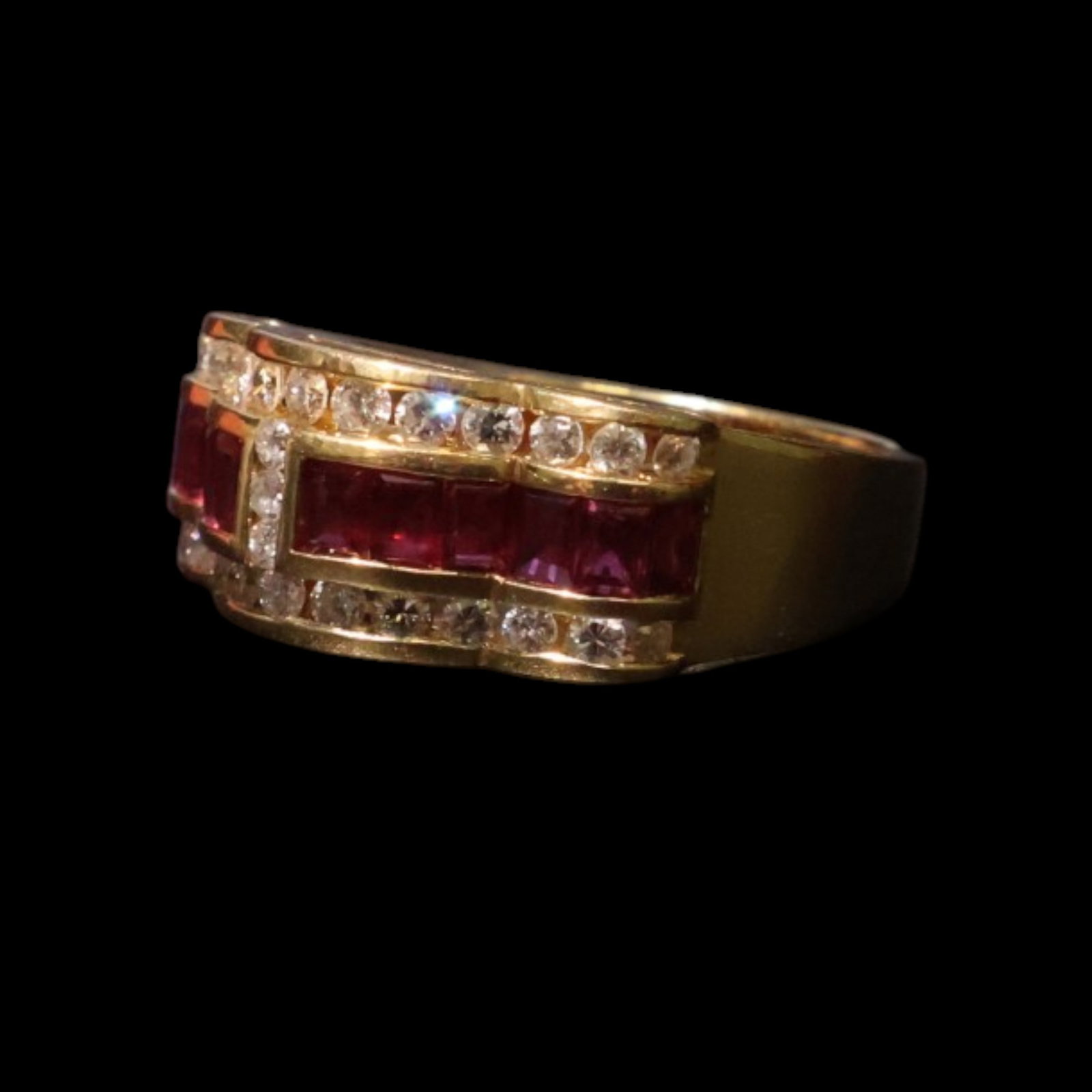 18K Ruby and Diamond Ring - 5