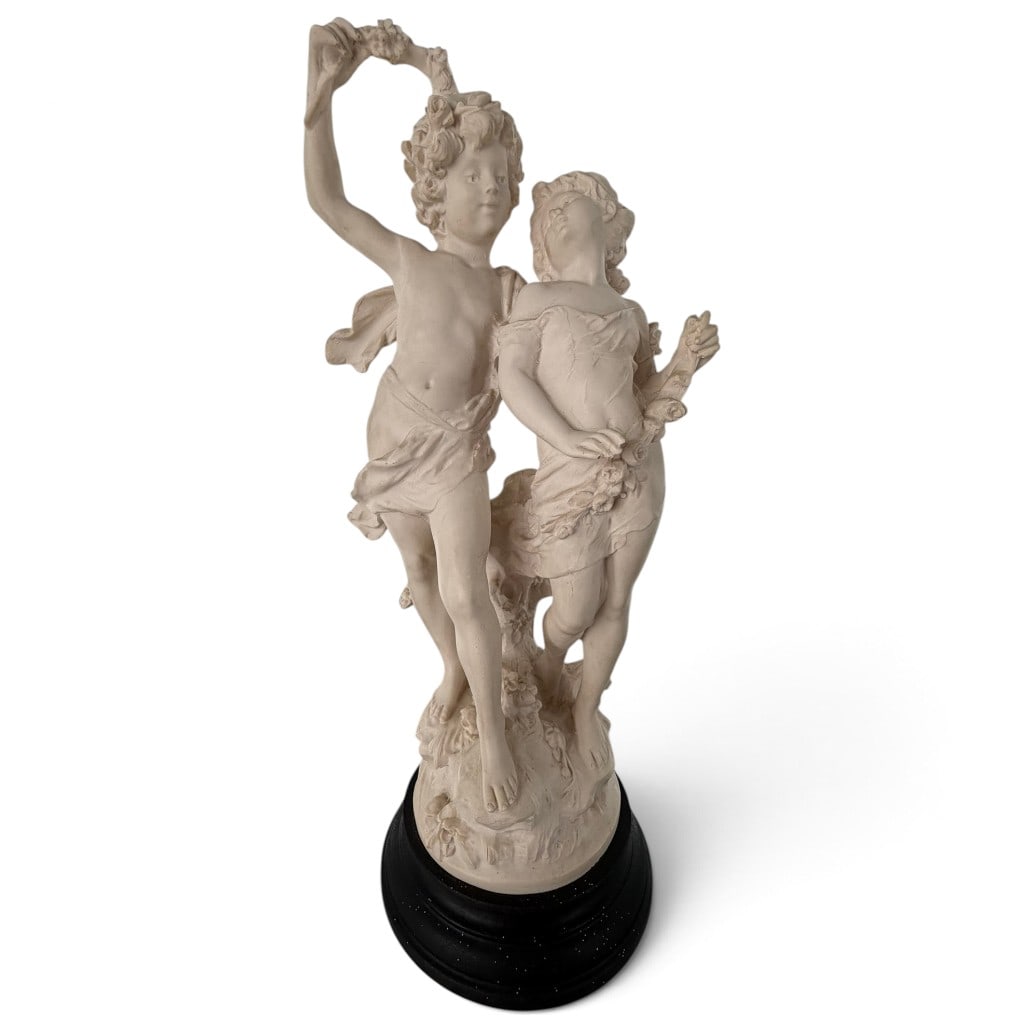 Signed Italian Classical Figural Group - 2