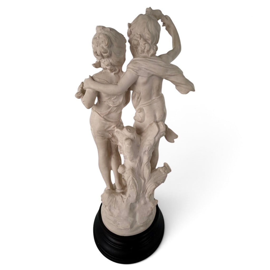 Signed Italian Classical Figural Group - 3