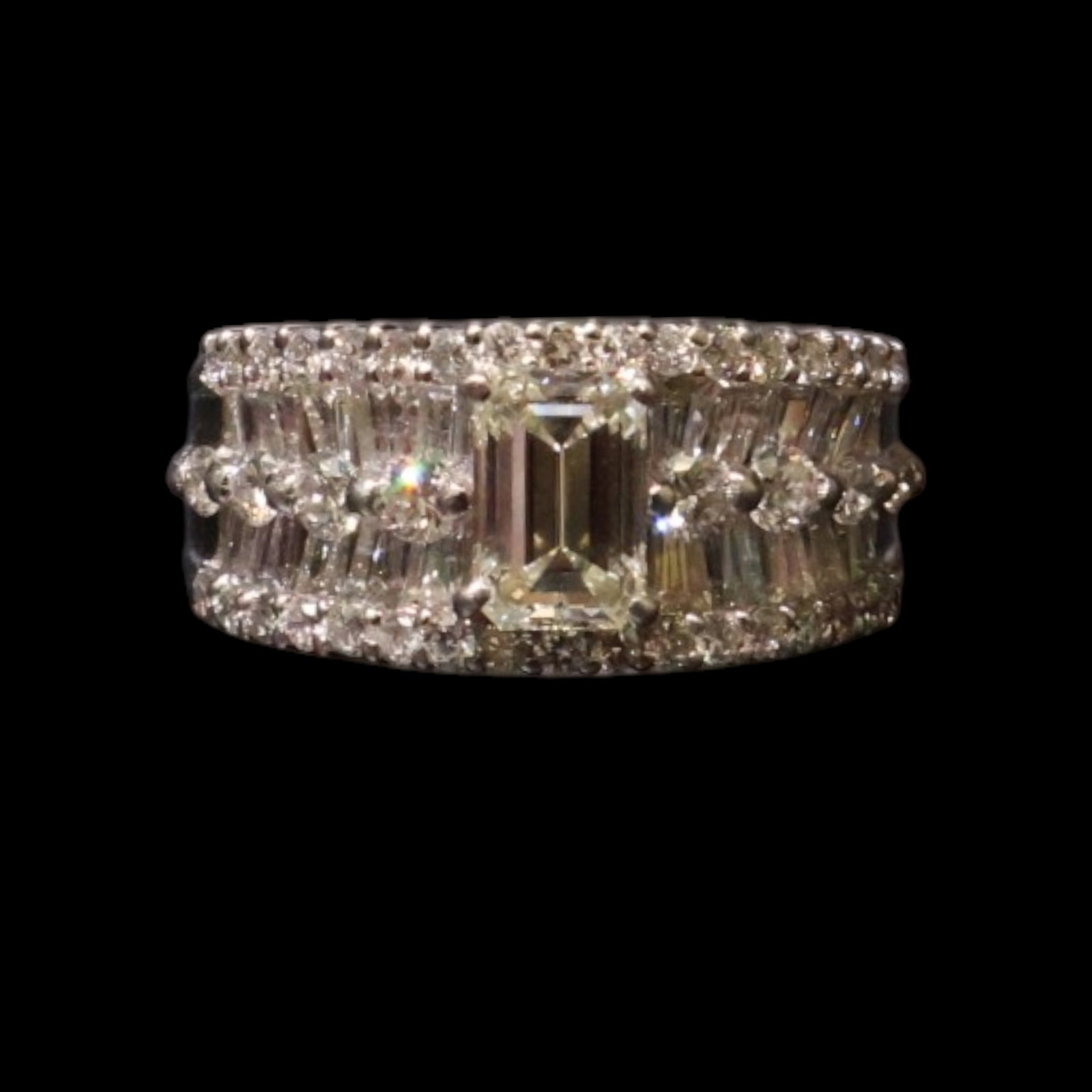Platinum 2.47 CTW Diamond Ring - 3