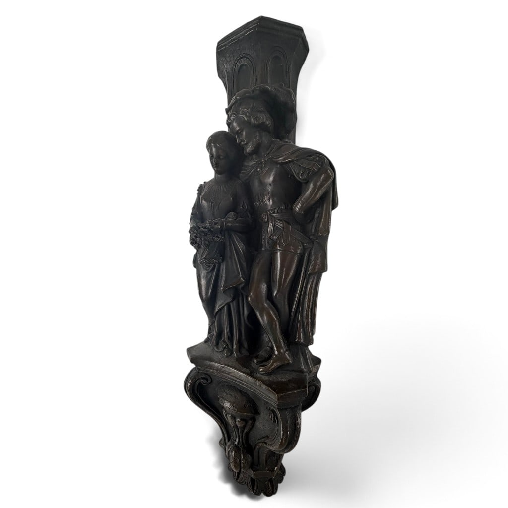 Continental Figural Composite Wall Bracket - 3