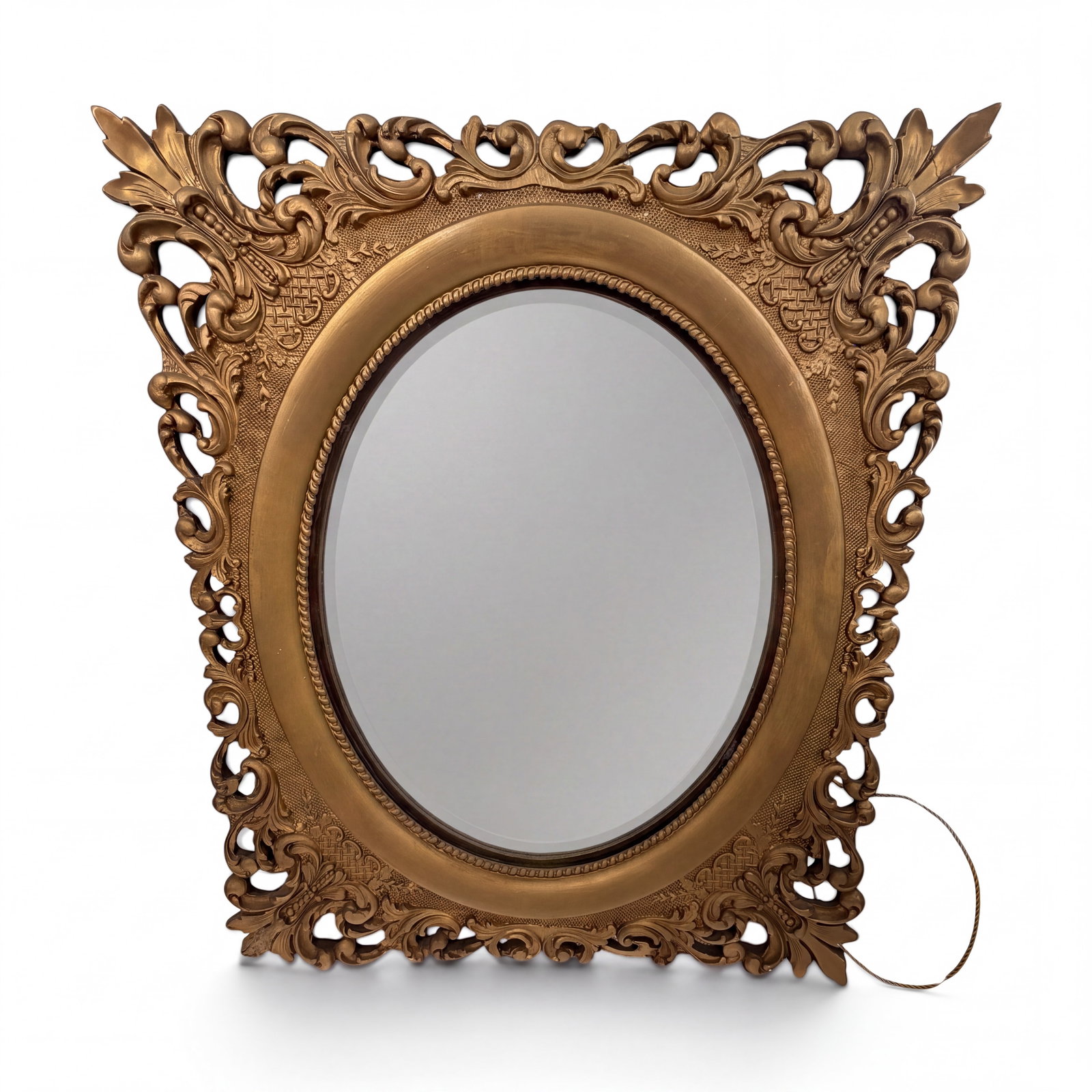 Pair Victorian Gilt Composition Mirrors - 3