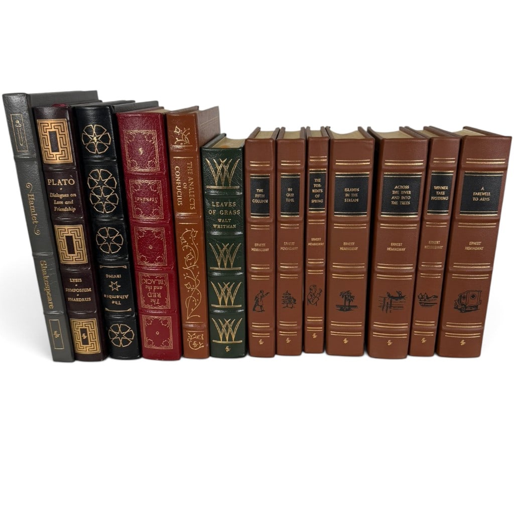 13 Easton Press Leather-Bound Classics (1 of 4)