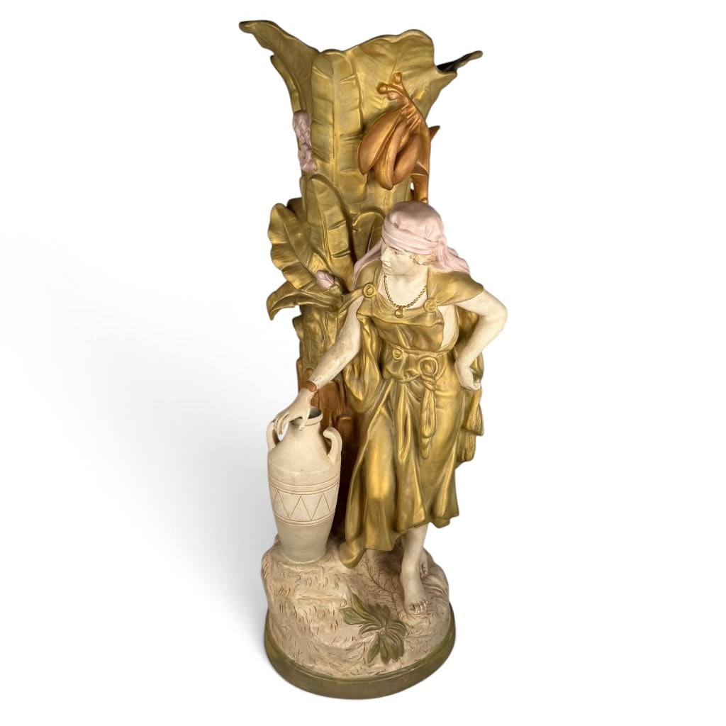 Large Italian Figural Ceramic Floor Vase (1 of 7)