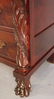 68: Mahogany empire chest with mirror with acanthus - 3
