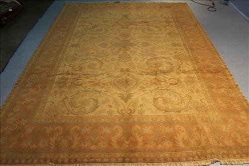 Antique Oushak rug: Antique Oushak rug, 9 ft. x 12 ft. 2 in.