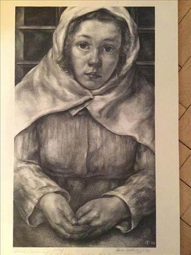 Dry point engraving by Audron Dobfemly (1 of 1)