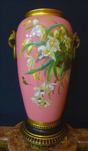 Very Large 19th Century Minton Vase (1 of 4)