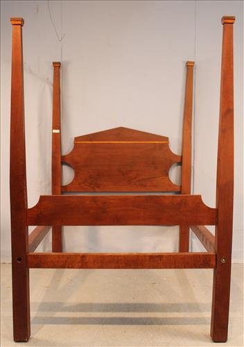 Mahogany Empire full  bed with 4 large (1 of 3)