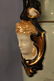 Pair of old Paris porcelain urns made into lamps - 3