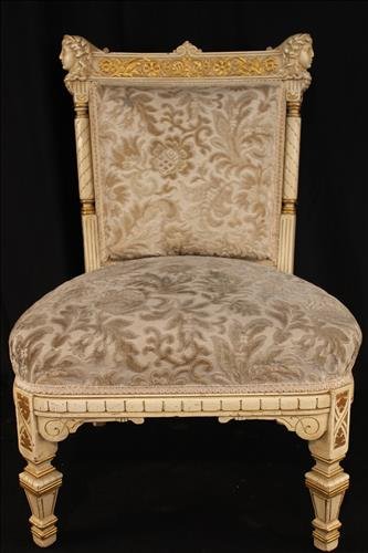 Polychrome Herter Brothers side chair (1 of 3)