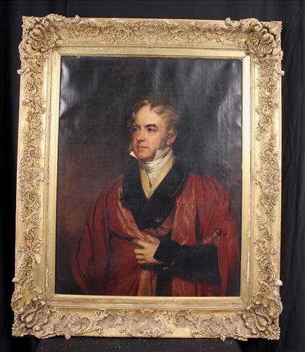 Oil on canvas of British nobleman from Annandale (1 of 4)