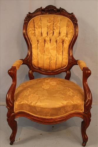 Rosewood armed parlor chair from Annandale (1 of 2)