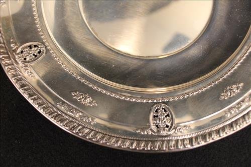 2 pc Wallace, Rose point large sterling silver bowls (1 of 1)