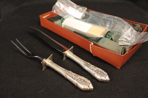 2pc Wallace Sterling silver handle serving pieces (1 of 2)
