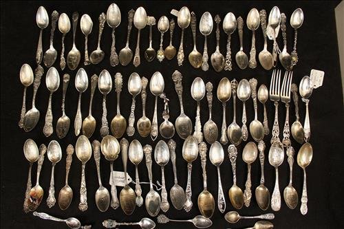 74pc misc. sterling silver pcs (1 of 3)