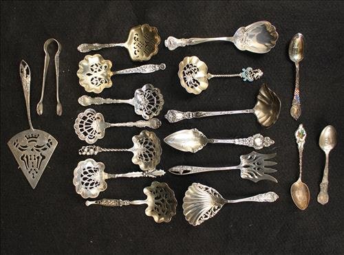 17pc misc. sterling silver pcs (1 of 1)