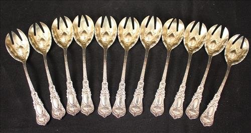 4 sterling serving pieces by Baily Banks & Biddle Co. (1 of 3)