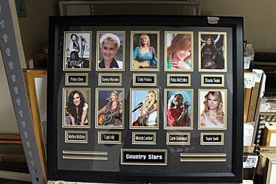 Female Country Stars Giclee