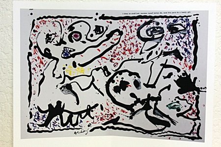 (ONE CENT LIFE portfolio) By Pierre Alechinsky (CC): Limited Edition By Artist Pierre Alechinsky. Pierre Alechinsky, who was born in Brussels, was one of the founders of the CoBrA group (Copenhagen, Brussels, Amsterdam) whose dedication to primitive for