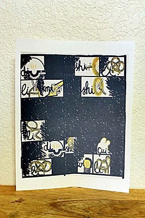 Limited Edition By Artist Pierre Alechinsky. (CC): Limited Edition By Artist Pierre Alechinsky. Pierre Alechinsky, who was born in Brussels, was one of the founders of the CoBrA group (Copenhagen, Brussels, Amsterdam) whose dedication to primitive for