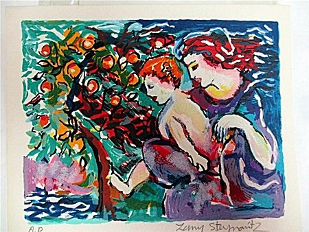 Zamy Steynovitz "Mother" Hand Signed/Numbered Serigraph: Zamy Steynovitz "Mother" Hand Signed/Numbered Serigraph ARTIST: Zamy Steynovitz TITLE: Mother SIZE: 5X7 MEDIUM: Serigraph EDITION: 300 The number shown may not be the number shipped. HAND SIGNED: Zamy