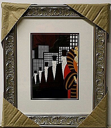 Lithograph By Erte (N161EN): Lithograph By Erte; Approx 19x17 in.