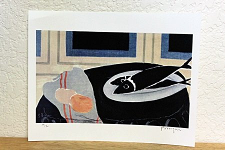 " Fish " By Braque. (CC): Lovely Limited Edition Lithograph By George Braque. Georges Braque was a 20th century French painter who invented Cubism with Pablo Picasso. Along with Cubism, Braque used the styles of Impressionism,