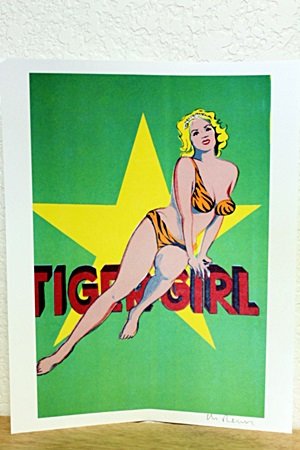 Limited Edition By Artist Mel Ramos. (CC): Limited Edition By Mel Ramos. In 1962-63 he began a series of garishly colored super-heroes taken from comic strips using a thick oleaginous pigment. In 1963 he was first included in a collective exhi