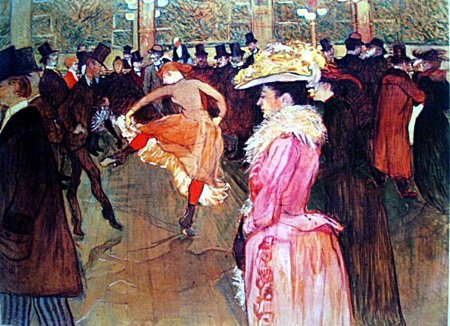 At The Moulin Rouge Toulouse Lautrec By Henri De (CQ): By Henri De; Limited Edition; Approx 22" x 17-1/2" Toulouse-Lautrec, Henri de (1864-1901). Many immortal painters lived and worked in Paris during the late 19th century. They included Degas, Cezanne, 