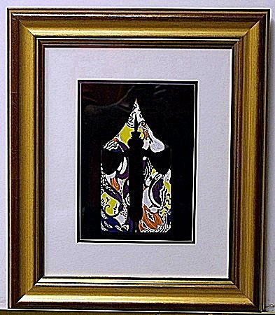 Lithograph By Erte (N157EN): Lithograph By Erte; Approx 20x17 in.