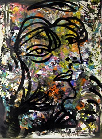 Original Oil on Canvas "Switch" by William Verdult: Original Oil on Canvas "Switch" by William Verdult; signed, size approx. 24 x 18 in. William Verdult was born April 7, 1939 in the Dutch town of Putte, Netherlands. Live/Active: North Dakota, New York