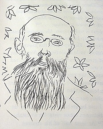 LITHOGRAPH BY ARTIST HENRI MATISSE: LITHOGRAPH BY HENRI MATISSE, TITLED "PORTRAIT DE BOURGEAT", CIRCA 1914 . Matisse’s discovery of his true profession came about in an unusual manner. Following an attack of appendicitis, he began to 