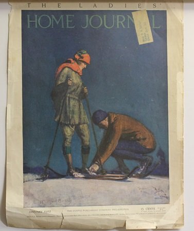 Early 1900's Vintage Magazine Article: Vintage Magazine Article from the Early 1900's, Approximately 14 x 10 In.