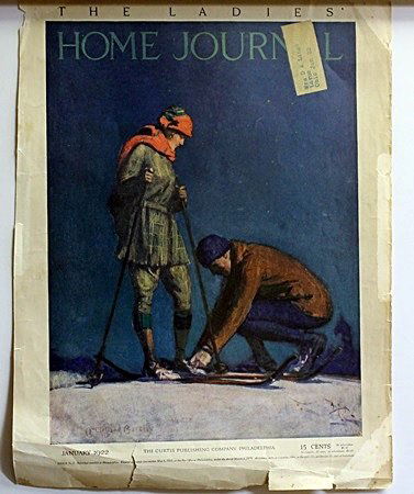 Early 1900's Vintage Magazine Article: Vintage Magazine Article from the Early 1900's, Approximately 14 x 10 In.