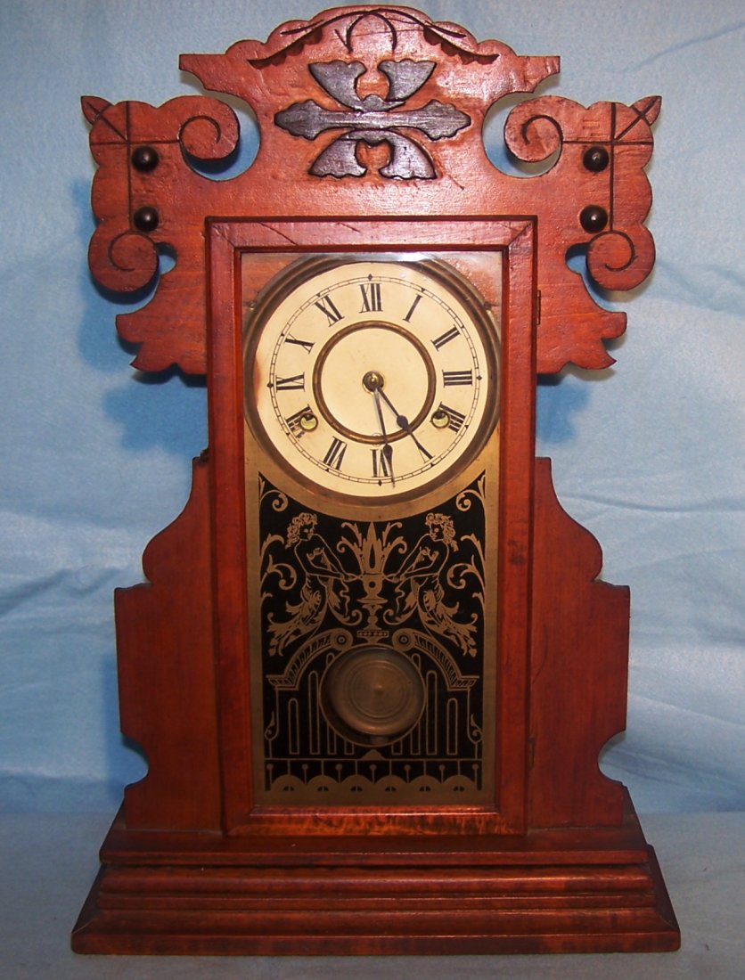 New Haven Clock Company Kitchen Gingerbread Clock