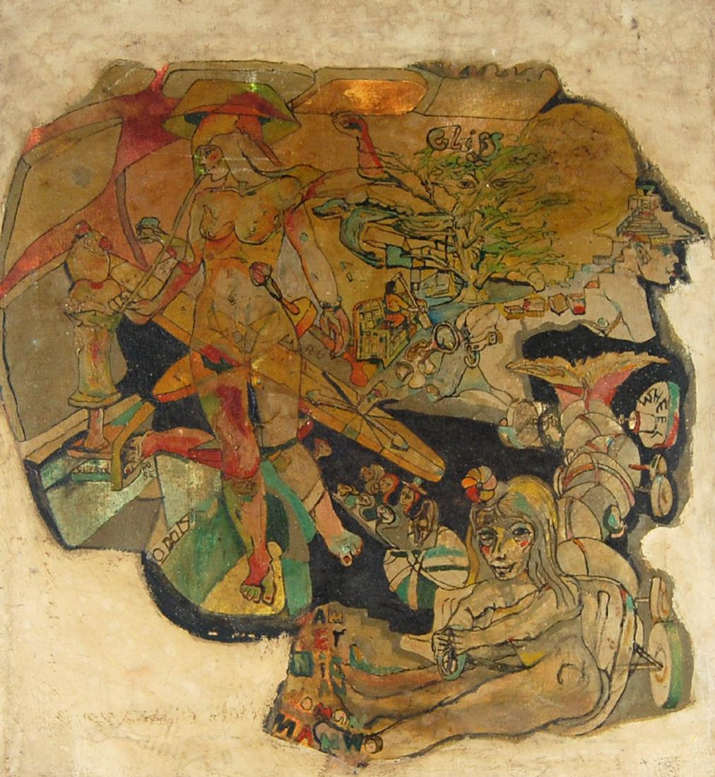 Clifford Rose Psychedelic Dreams Surreal Acrylic (1 of 8)