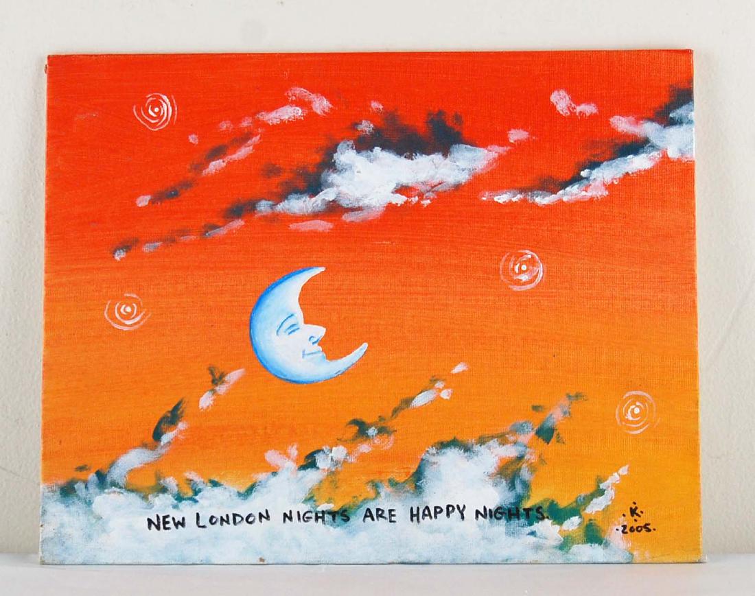 Happy Moon London Nights Surreal Contemporary Sky (1 of 1)