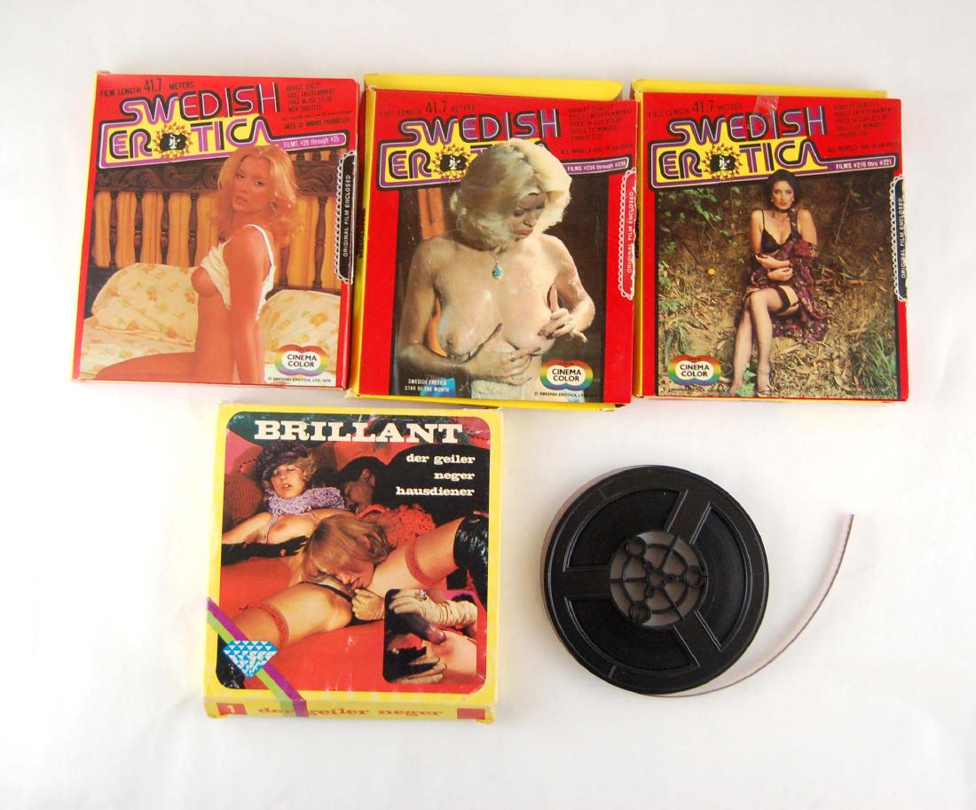 4 8mm Vintage Swedish German 1960s 1970s Erotic Adult: 4 8mm Vintage Swedish German 1960s 70s Erotic Adult Films Format: 8mm Film